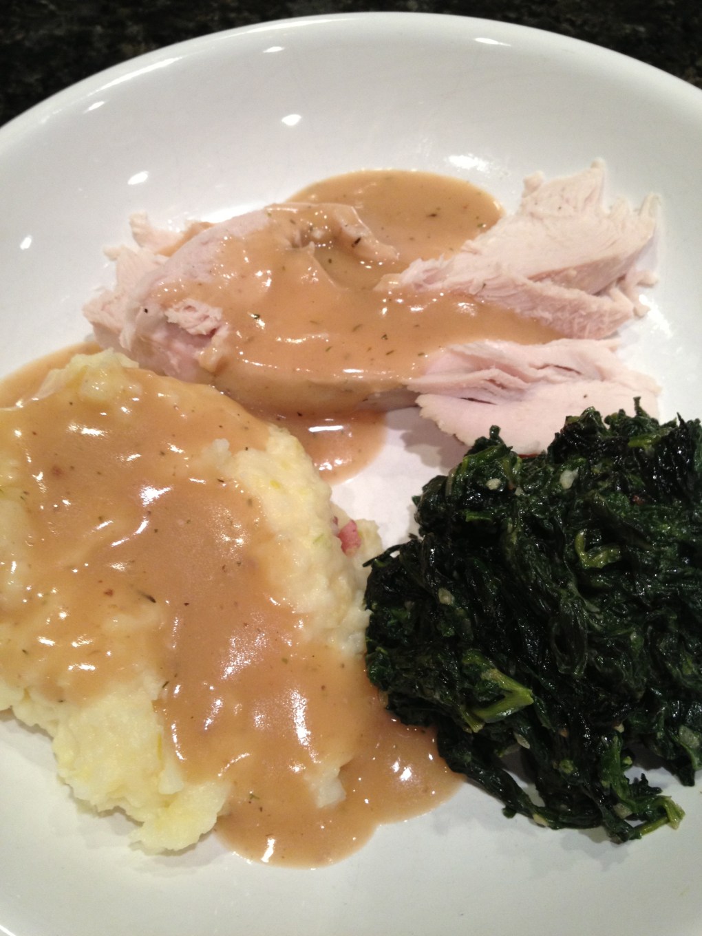 Salt Brined Roasted Turkey