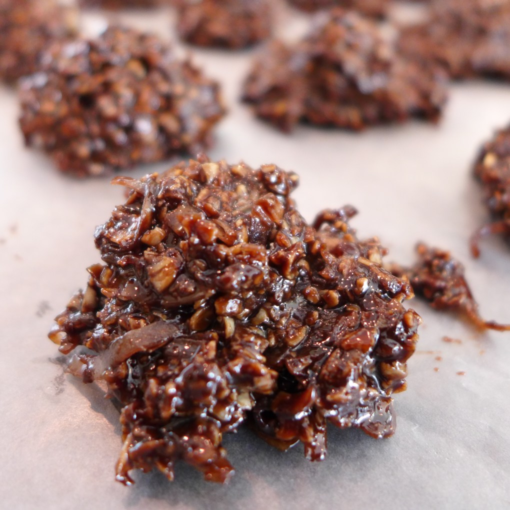 Healthy Coconut Chocolate Haystack Drops
